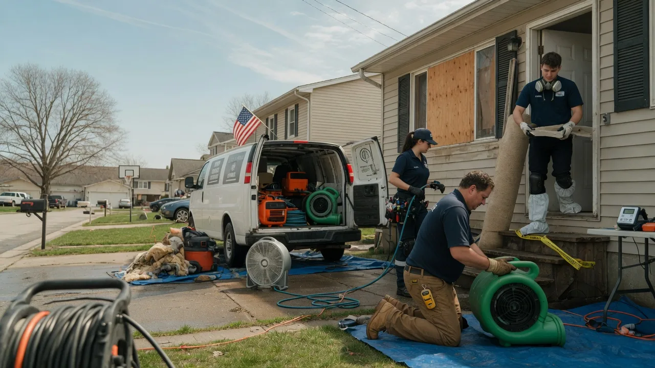 Water Damage Restoration in Calumet, OK near me